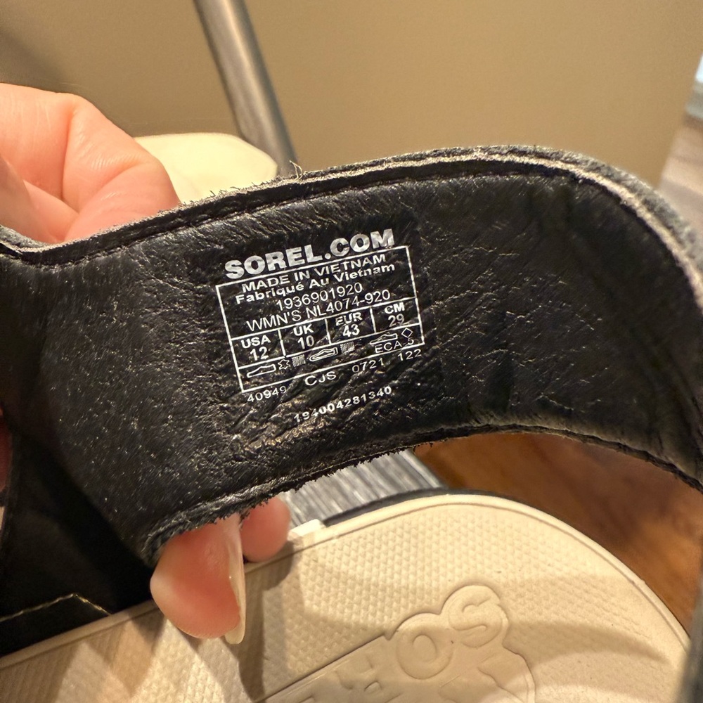Sorel Women's Kinetic Impact Sandals Sz 12 - Picture 4 of 10